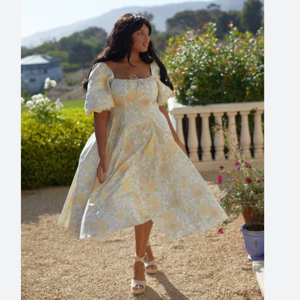 NWT Selkie The Citrus Trip Day Dress